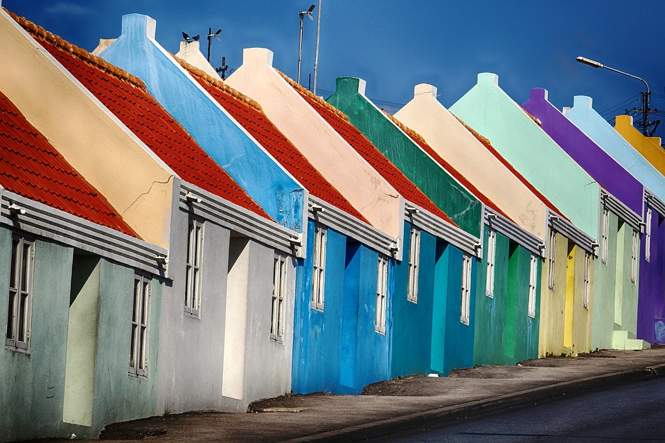 colorful Mobile Cottage