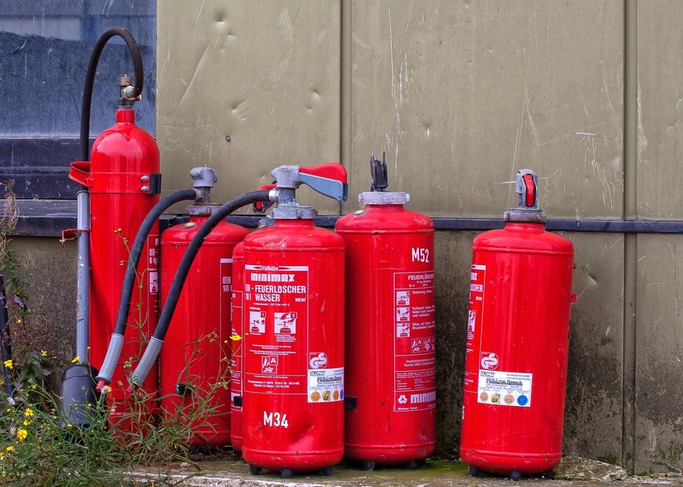 fire extinguishers
